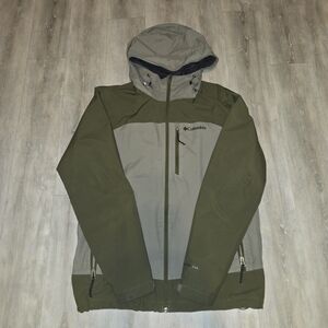 Columbia Men's Olive and Taupe Performance Jacket